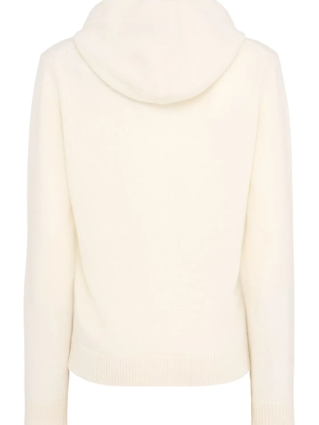 Felpa Giada in maglia di lana con cappuccio