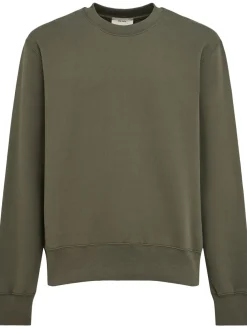 Felpa girocollo in cotone