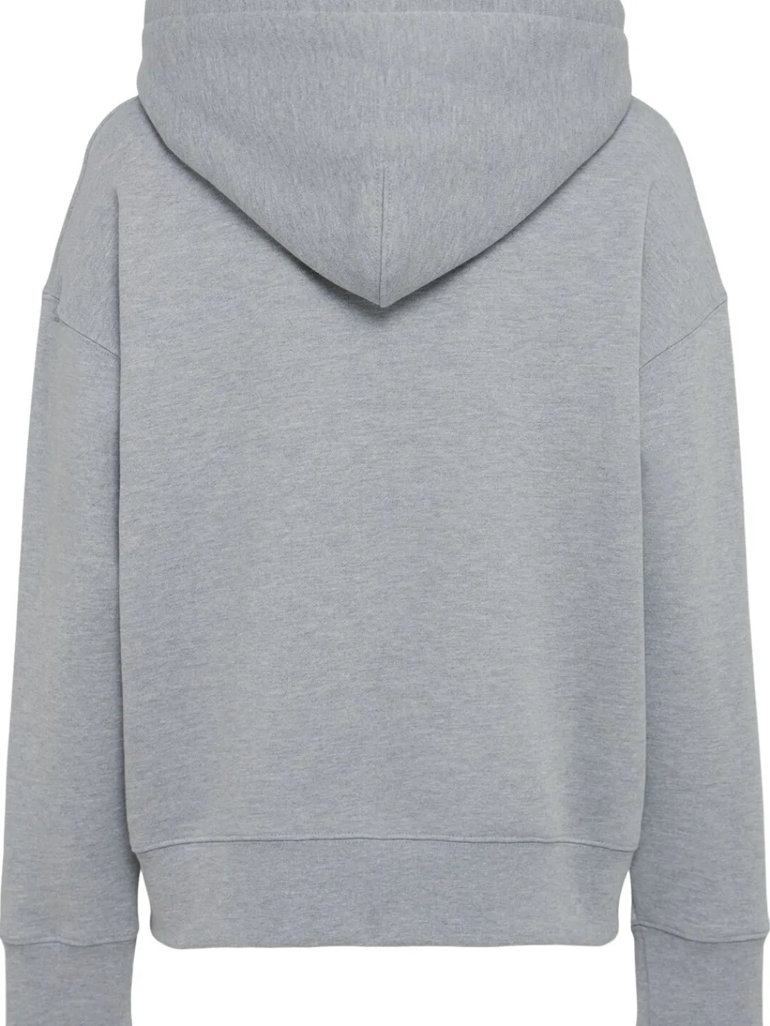 Felpa Grace in cotone felpato con zip e cappuccio