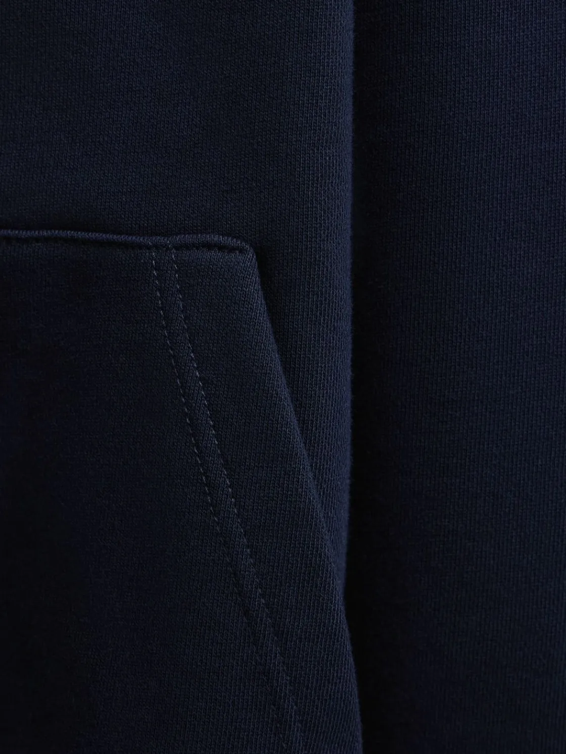 Felpa Grace in cotone felpato con zip e cappuccio