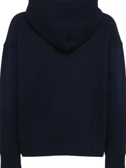 Felpa Grace in cotone felpato con zip e cappuccio