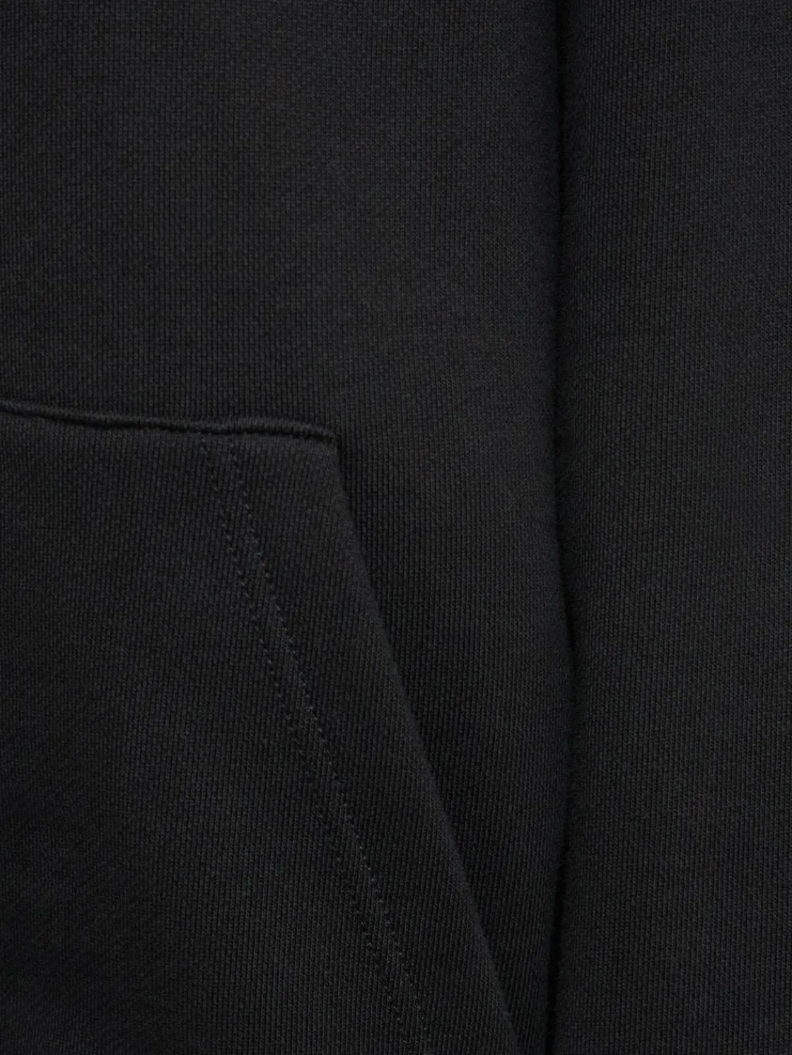 Felpa Grace in cotone felpato con zip e cappuccio