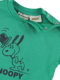 Felpa in cotone con stampa
