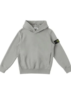 Felpa in cotone organico con cappuccio