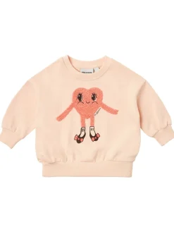 Felpa in cotone stampato