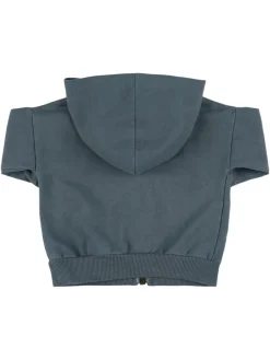 Felpa in misto cotone / cappuccio