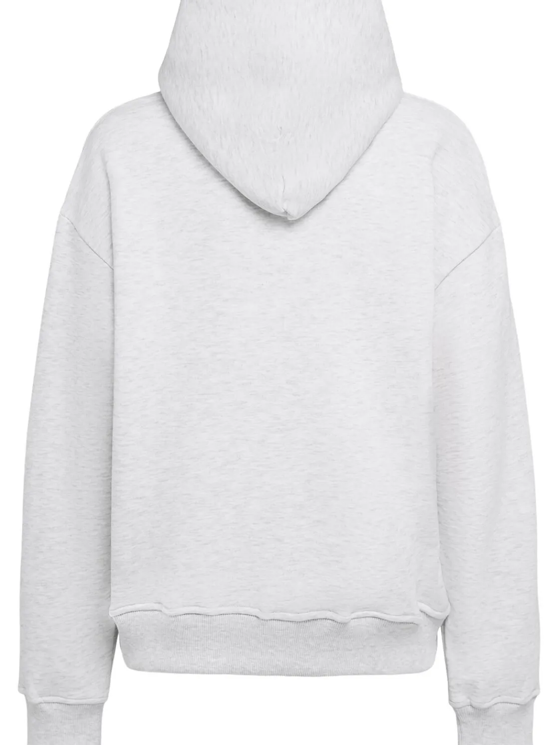 Felpa in misto cotone con cappuccio