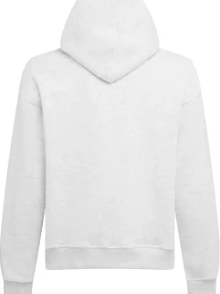 Felpa in misto cotone con cappuccio
