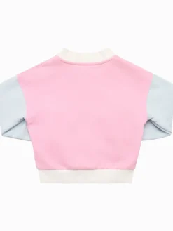 Felpa in misto cotone con decorazioni