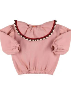 Felpa in misto cotone organico