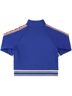 Felpa in poly con zip