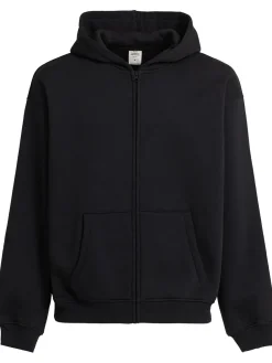 Felpa Lounge con cappuccio e zip