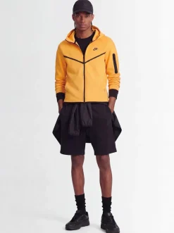 Felpa Windrunner in misto cotone / cappuccio