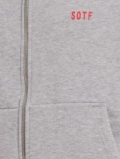 Felpa / zip e cappuccio