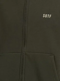 Felpa / zip e cappuccio