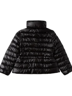 Fem shiny nylon down jacket