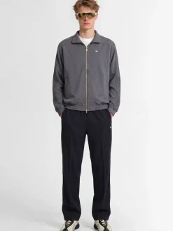 Firebird loose pinstriped track top