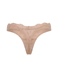 Fits everybody lace dipped thong