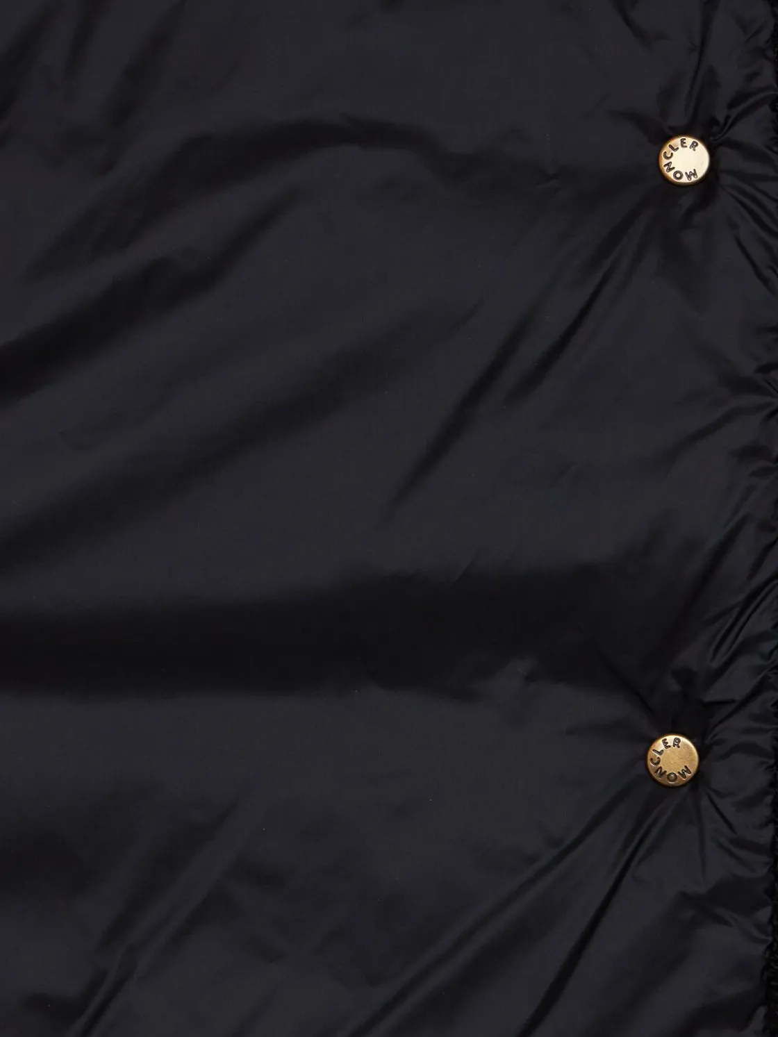 Fleurs bouclé nylon down jacket