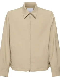 Giacca Brent in misto lana con zip
