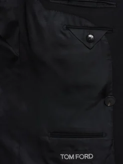 Giacca doppiopetto in twill