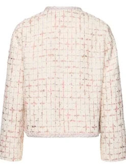 Giacca in lurex bouclé