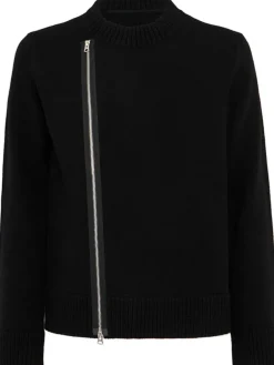 Giacca in maglia di lana