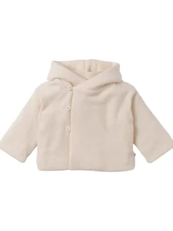 Giacca in misto cotone con cappuccio