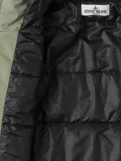 Giacca in softshell di poly con cappuccio