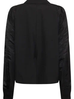 Giacca in twill di nylon
