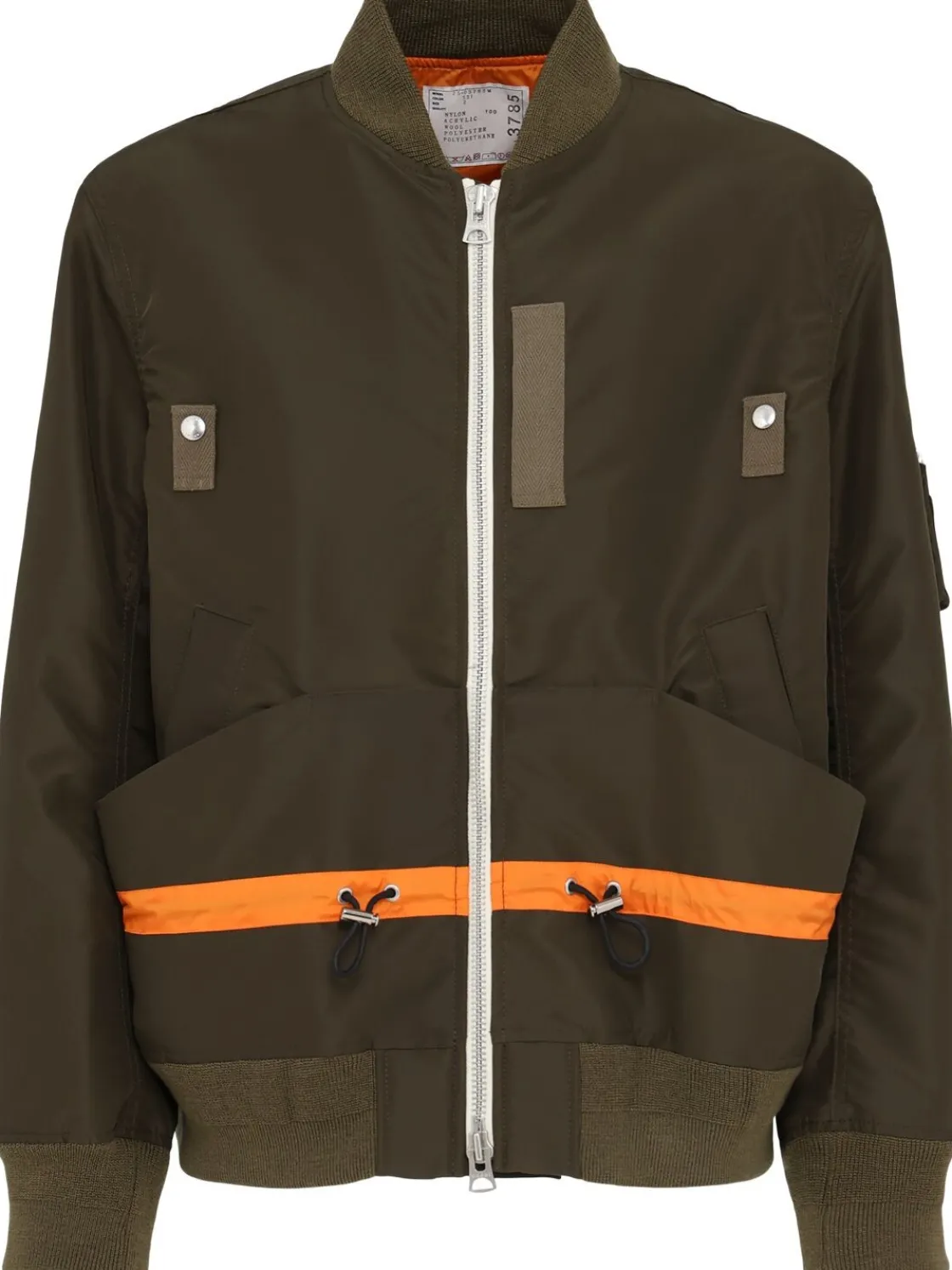 Giacca in twill di nylon