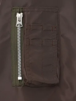 Giacca in twill di nylon