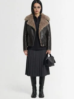Giacca Luxy in shearling