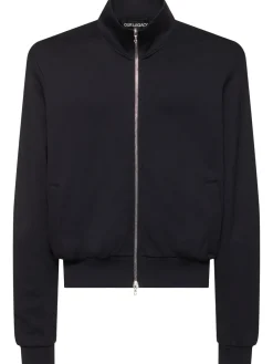 Giacca Mob in misto cotone con zip