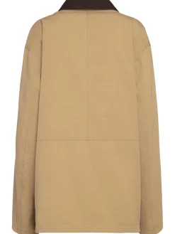 Giacca oversize Frank in gabardina