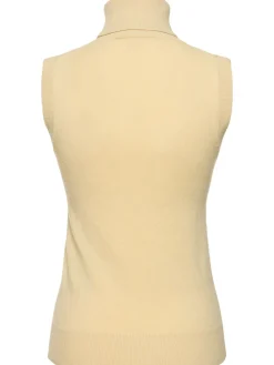 Gilet dolcevita in cashmere