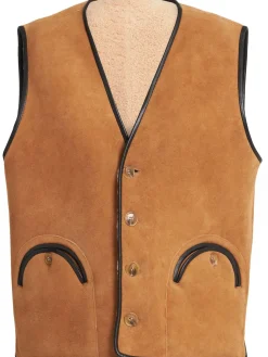 Gilet Gliss in shearling