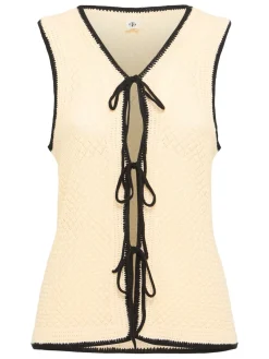 Gilet in maglia Plage