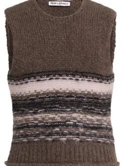 Gilet in misto mohair