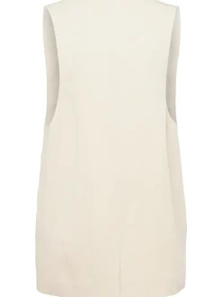 Gilet Melrose in misto lino