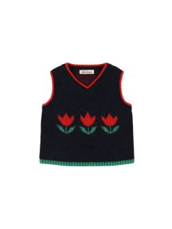 Gilet Pepette in maglia di misto lana