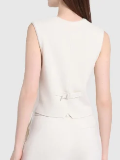 Gilet sartoriale in cashmere