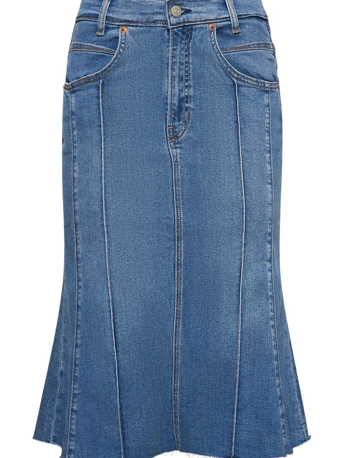 Gonna midi Juliana in denim