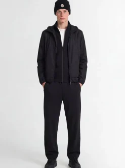 Granier nylon hooded windbreaker