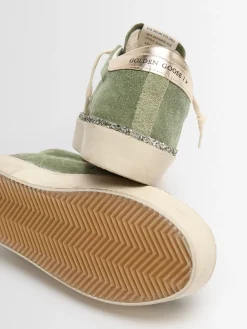 Hi Star waxed suede sneakers