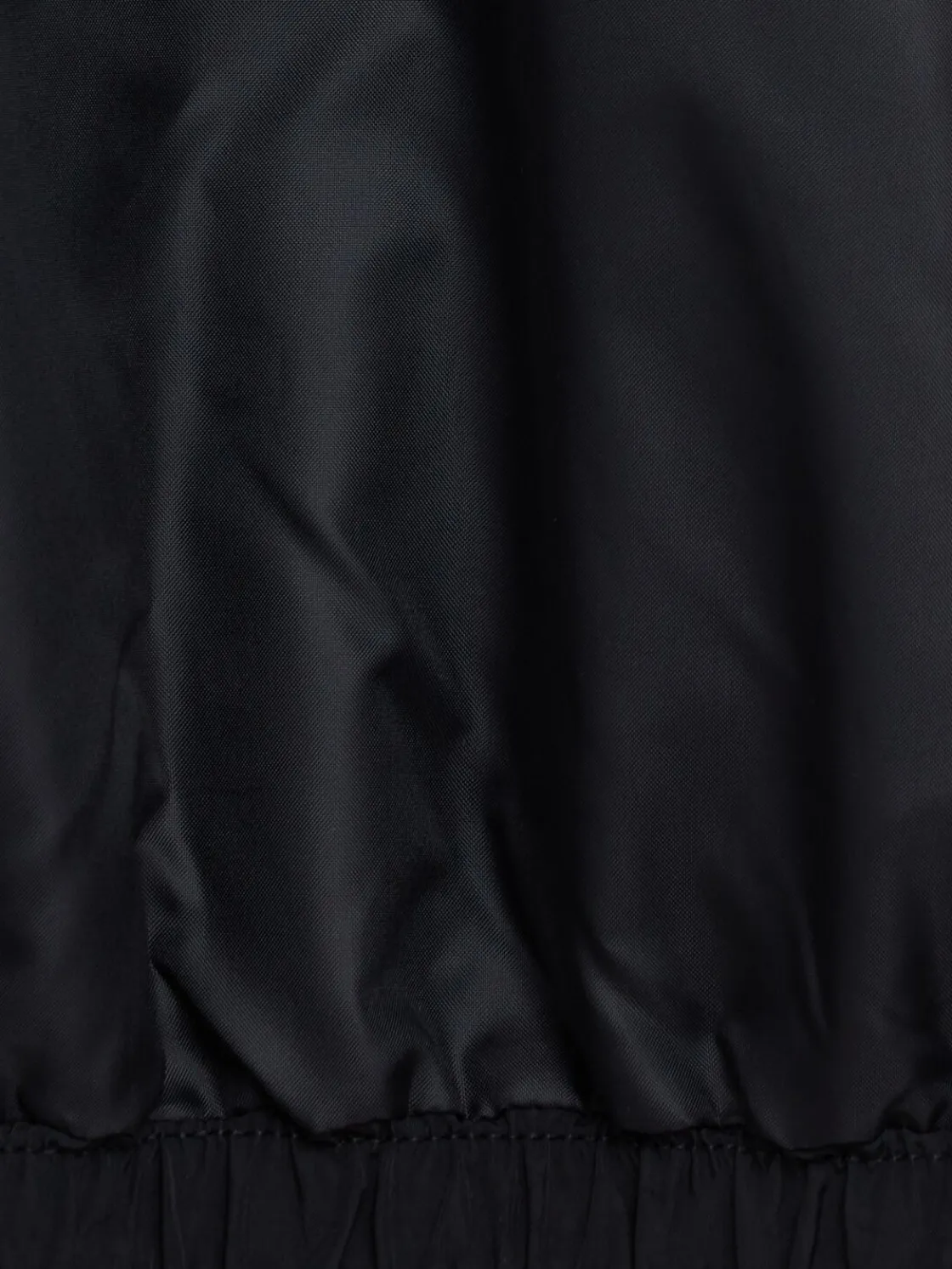 Hooded lightweight taffeta jacket