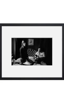 Jane Birkin & S.Gainsbourg at the Flat