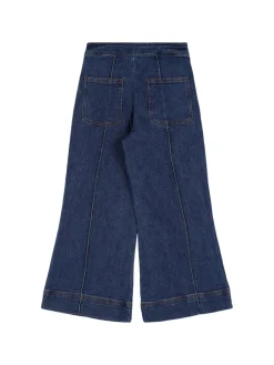 Jeans a gamba larga stonewashed