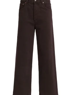 Jeans ampi a vita alta Ren