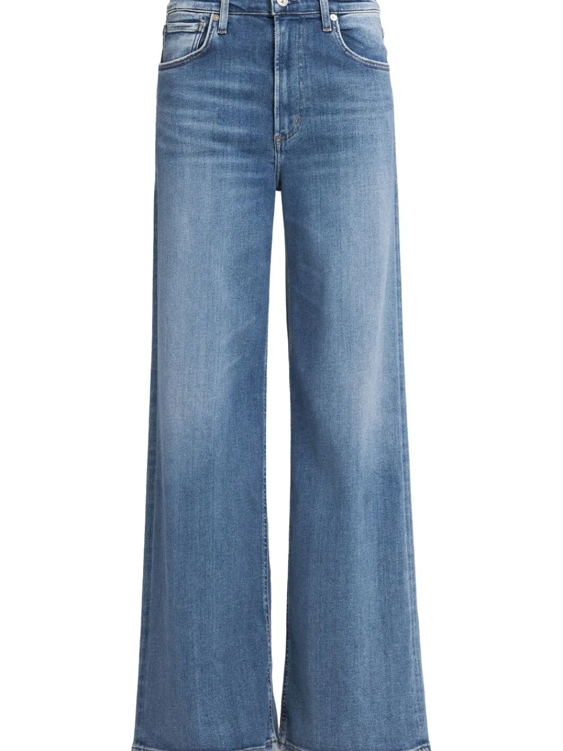 Jeans ampi vita media Lyra